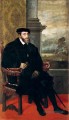Portrait de Charles V Titien Tiziano Titien